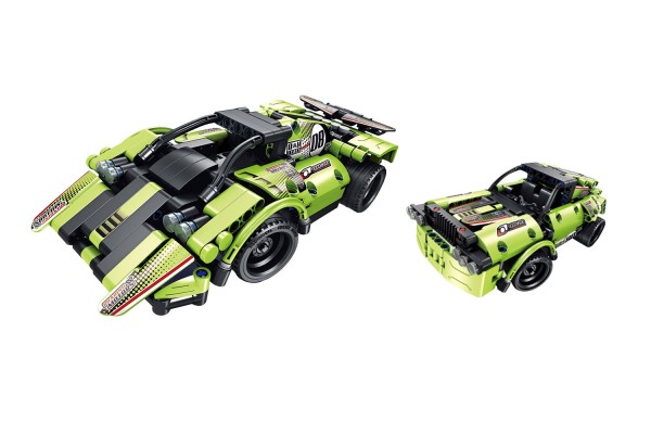 Teknotoys Active Bricks RC 2in1 Racing Cars mit Fernsteuerung grün
